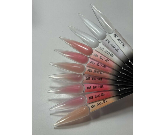 Изображение 3 Моделирующий гель желе для ногтей V.Avdeeva Jelly Gel 1 прозрачный, 15 мл, Объем (мл, г): 15, Цвет: 01