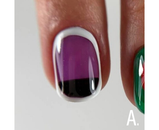 Изображение 3 Витражный гель-лак Adore Professional MG-32 kunzite светло-фиолетовый, 8 мл, Объем (мл, г): 8, Цвет: 32