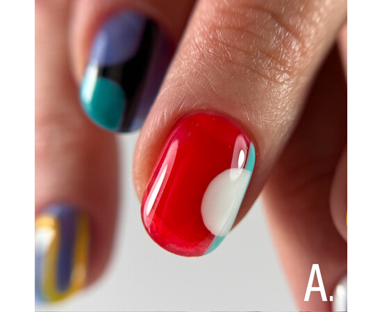 Изображение 3 Витражный гель-лак Adore Professional MG-34 cuprite красный, 8 мл, Объем (мл, г): 8, Цвет: 34