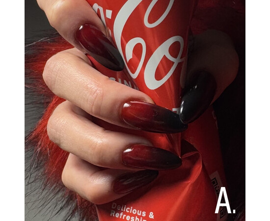 Изображение 3 Витражный гель-лак Adore Professional MG-36 blood алый, 8 мл, Объем (мл, г): 8, Цвет: 36