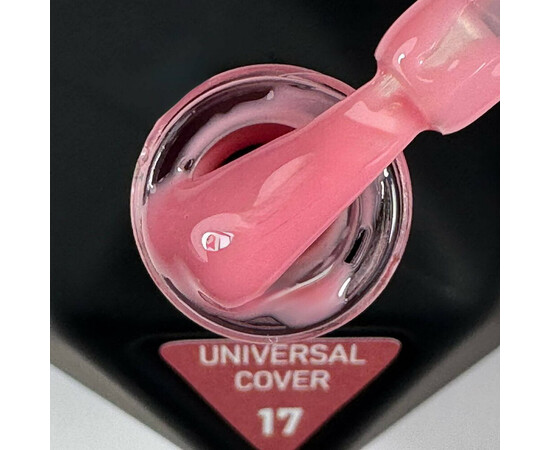 Зображення 2 Рідкий акрігель для моделювання та зміцнення нігтів V.Avdeeva Universal Cover Gel 17 глибокий рожевий, 12 мл, Об'єм (мл, г): 12, Колір: 17