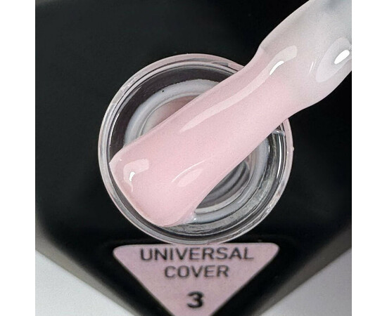 Зображення 2 Рідкий акрігель для моделювання та зміцнення нігтів V.Avdeeva Universal Cover Gel 3 світло-рожевий нюд, 12 мл, Об'єм (мл, г): 12, Колір: 03