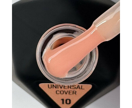 Зображення 2 Рідкий акрігель для моделювання та зміцнення нігтів V.Avdeeva Universal Cover Gel 10 карамельний, 12 мл, Об'єм (мл, г): 12, Колір: 10