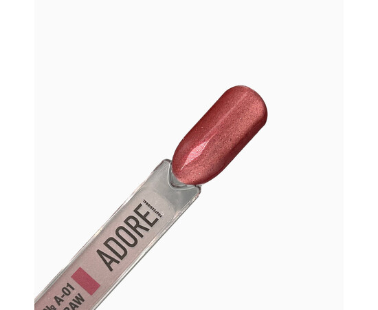 Зображення 4 Гель-лак скляне "котяче око"-хамелеон Adore Gel Polish Cat’s Eye A-01 вишневий, 8 мл, Об'єм (мл, г): 8, Колір: A-01