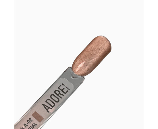 Зображення 4 Гель-лак скляне "котяче око"-хамелеон Adore Gel Polish Cat’s Eye A-02 теплий коричневий, 8 мл, Об'єм (мл, г): 8, Колір: A-02