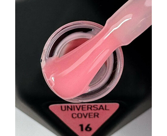 Зображення 2 Рідкий акрігель для моделювання та зміцнення нігтів V.Avdeeva Universal Cover Gel 16 теплий рожевий, 12 мл, Об'єм (мл, г): 12, Колір: 16