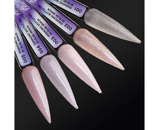 Зображення 3 Гель для моделювання Elise Braun Diamond Bottle Gel 04 бузковий з шимером, 10 мл, Об'єм (мл, г): 10, Колір: 04