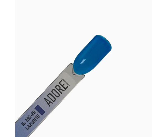 Изображение 4 Витражный гель-лак Adore Professional MG-29 lazurite ярко-синий, 8 мл, Объем (мл, г): 8, Цвет: 29