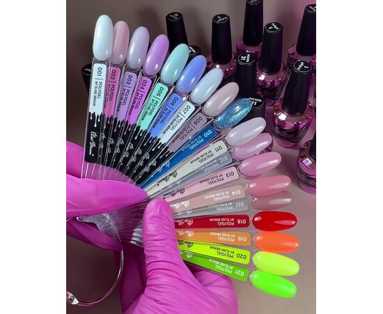 Изображение 4 Жидкий полигель Elise Braun Poly Gel 11 молочно-розовый крем, 10 мл, Объем (мл, г): 10, Цвет: 011