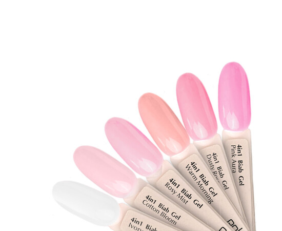Зображення 3 Гель моделюючий для нігтів PNB 4in1 Biab Gel 05 Cotton Bloom, 17 мл, Об'єм (мл, г): 17, Колір: 05