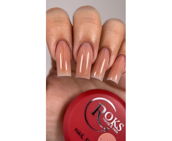 Зображення 2 ROKS Гель нарощ 15 ml (баночка) № 29, Об'єм (мл, г): 15, Колір: 029