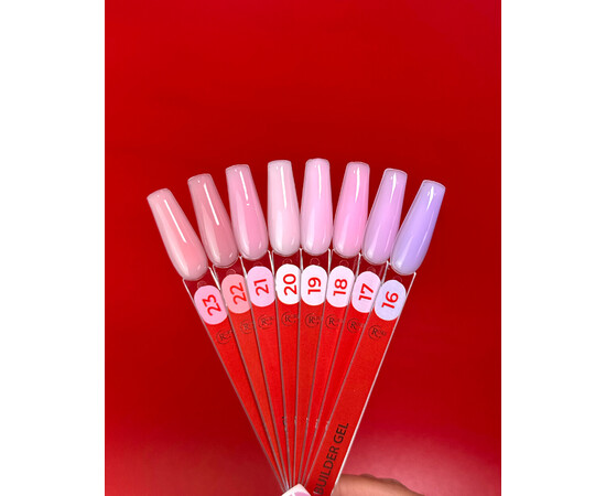 Изображение 3 Моделирующий гель для ногтей Roks Builder Gel №21, 30 мл, Объем (мл, г): 30, Цвет: 021