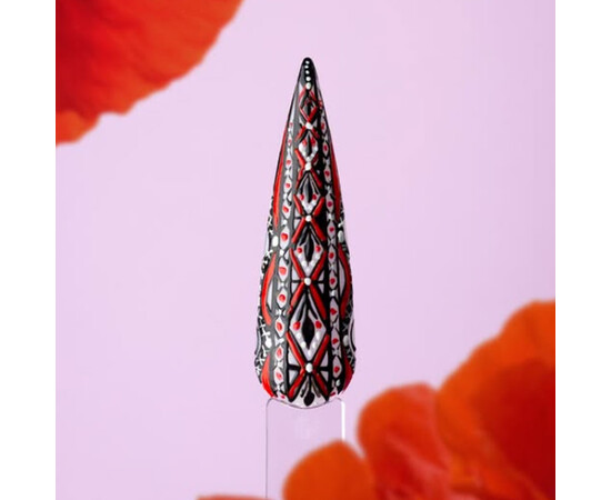 Зображення 4 DNKa GEL PAINT ETHNO BLACK 5ml, Об'єм (мл, г): 5, Колір: Black