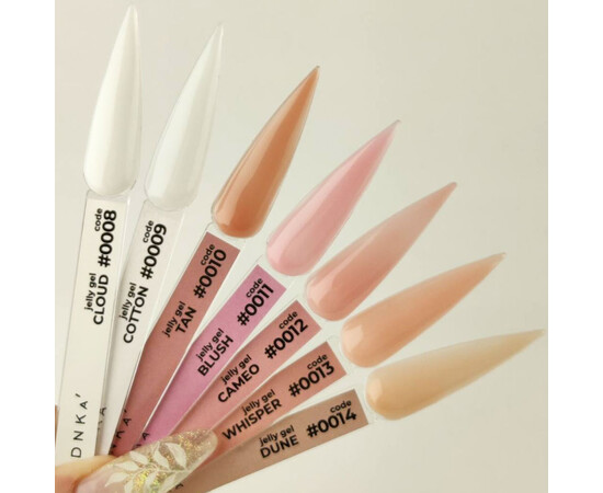 Изображение 3 Гель-желе DNKa Jelly Gel №0009 Cotton, 15 мл , Объем (мл, г): 15, Цвет: 09