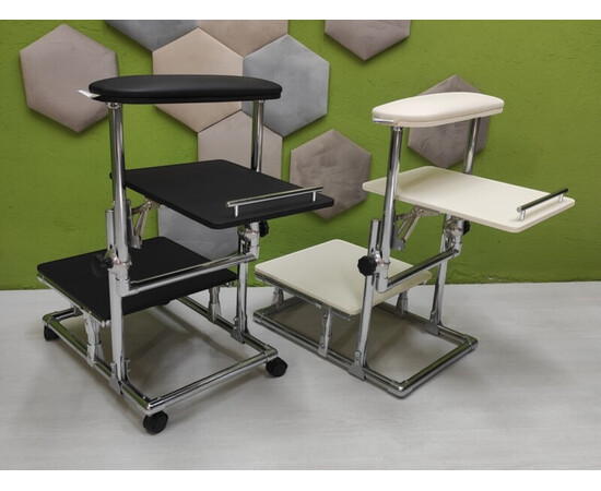 Зображення 4 Підставка для педикюру Wonder Line Tertio 2в1 з полицею 