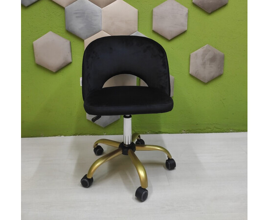 Зображення 7 Стільчик Wonder Line Martin п'ятилуччя (золото/чорний/білий)