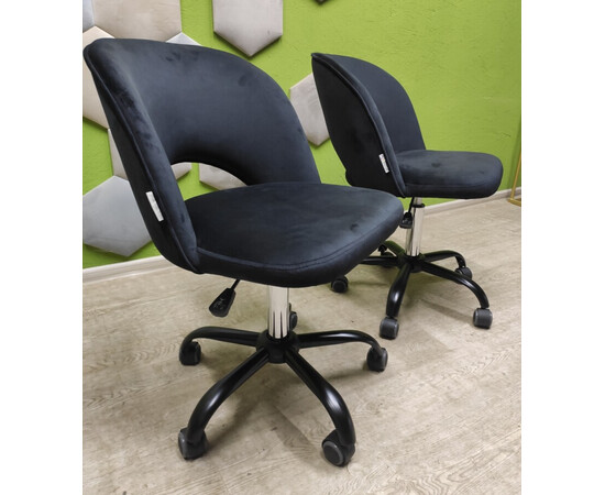 Зображення 4 Стільчик Wonder Line Martin п'ятилуччя (золото/чорний/білий)