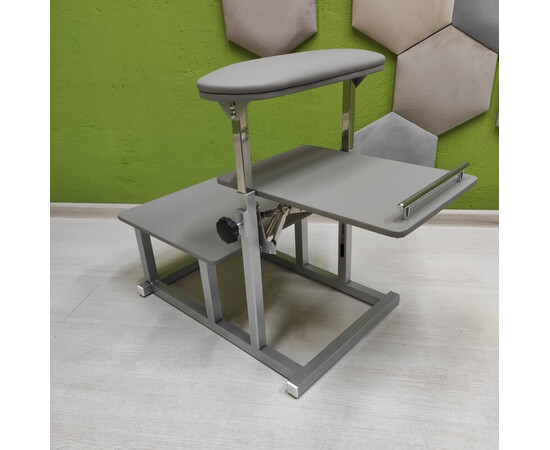 Зображення 3 Підставка для педикюру Wonder Line Тертіо HURD 2в1 з полицею