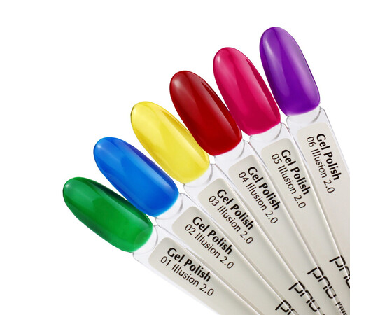 Зображення 4 Вітражний гель лак PNB illusion 2.0 №04, 8 мл, Об'єм (мл, г): 8, Колір: 04