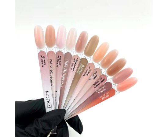 Изображение 3 Гель для наращивания Touch Builder Gel Sand, 10 мл, Объем (мл, г): 10, Цвет: Sand