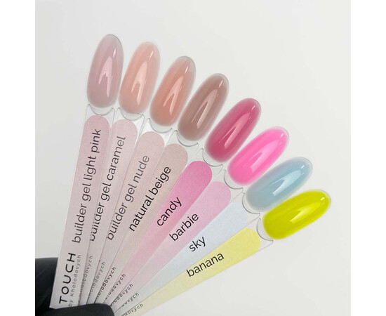 Изображение 3 Гель для наращивания Touch Builder Gel Light Pink, 10 мл, Объем (мл, г): 10, Цвет: Light Pink