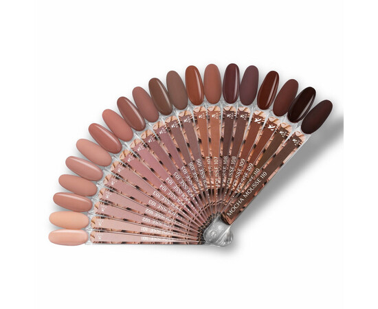 Зображення 2 Гель-лак F.O.X Mocha Mousse 109 теплий коричневий, 7 мл, Об'єм (мл, г): 7, Колір: 109