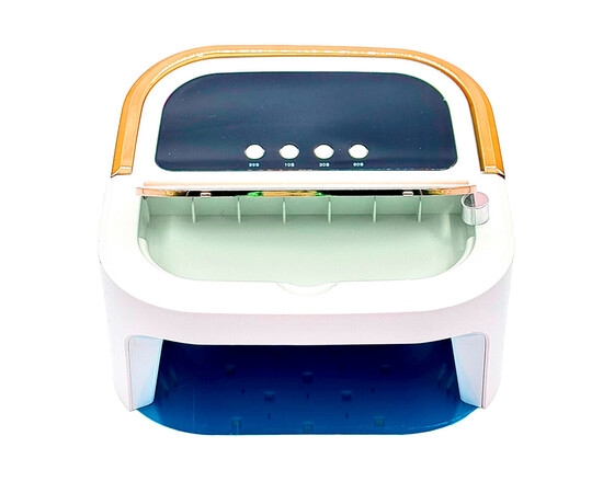 Зображення 3 Лампа UV/LED манікюрна з контейнером Sun AB5 248 Вт, золота