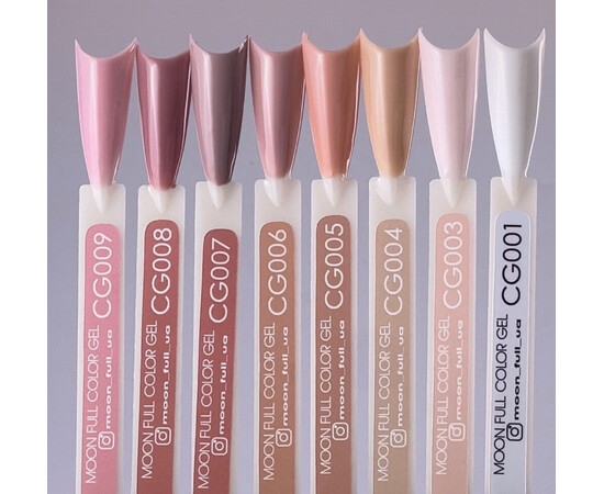 Изображение 3 Гель-лак Moon Full color Gel polish CG006, 9 мл, Объем (мл, г): 9, Цвет: CG006