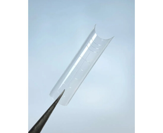 Зображення 2 Верхні форми для нарощування LUNAMoon Skeleton of Arched Square основа арочного квадрату, 120 шт