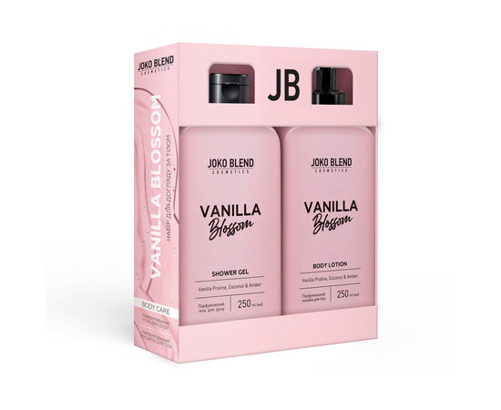 Изображение 3 Набор по уходу за телом Joko Blend Vanilla Blossom, Гель 250 мл + Лосьон 250 мл