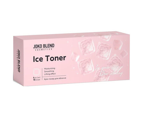 Изображение 2 Крио-тонер для лица Joko Blend Ice Toner, 6 х 10 мл
