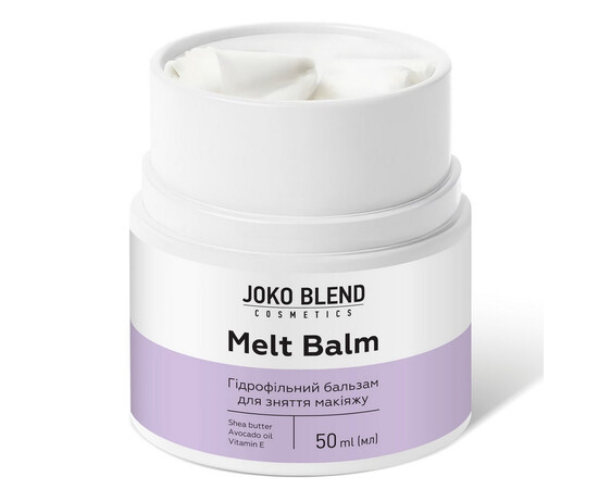 Зображення 4 Гідрофільний бальзам для зняття макіяжу Joko Blend Melt Balm, 50 мл