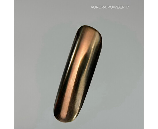 Изображение 2 Металлическая втирка для ногтей Touch Aurora Powder 17, 5 мл, Объем (мл, г): 5, Цвет: 17