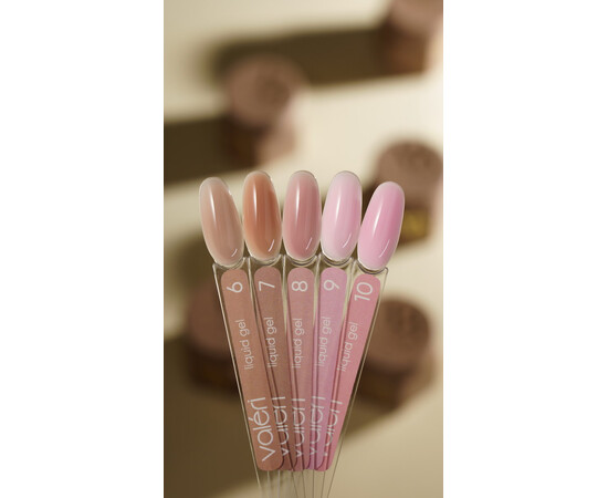 Зображення 2 Рідкий гель для зміцнення нігтів Valeri Liquid Gel №07, 15 мл , Об'єм (мл, г): 15, Колір: 7