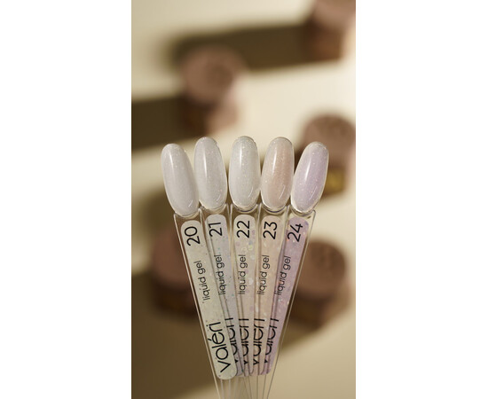 Зображення 2 Рідкий гель для зміцнення нігтів Valeri Liquid Gel №21, 15 мл, Об'єм (мл, г): 15, Колір: 21