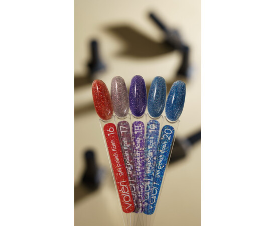 Зображення 2 Гель-лак Valeri Flash 17, 6 мл, Об'єм (мл, г): 6, Колір: 17