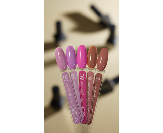 Зображення 2 Гель-лак Valeri Color 58, 6 мл, Об'єм (мл, г): 6, Колір: 058