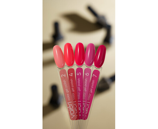 Зображення 2 Гель-лак Valeri Color 07, 6 мл, Об'єм (мл, г): 6, Колір: 007