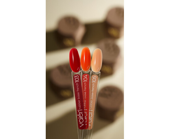 Зображення 2 Камуфлююча база Valeri French Base 104, 6 мл, Об'єм (мл, г): 6, Колір: 104