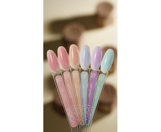 Зображення 2 Рідкий гель для зміцнення нігтів Valeri Liquid Gel №16, 15 мл , Об'єм (мл, г): 15, Колір: 16