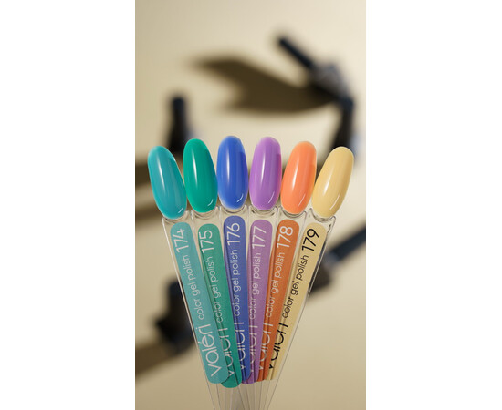 Зображення 2 Гель-лак Valeri Color 176, 6 мл , Об'єм (мл, г): 6, Колір: 176