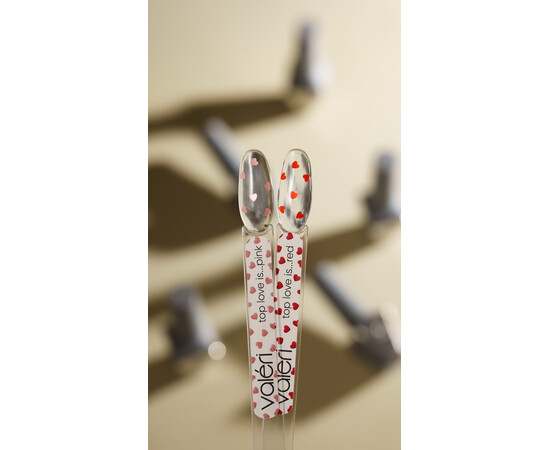 Зображення 2 Топ для гель лаку Valeri Top Love... Pink 30 мл, Об'єм (мл, г): 30