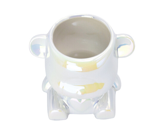 Зображення 2 Підставка-стакан керамічний "Ведмедик", перламутровий