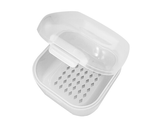 Изображение 2 Контейнер для дезинфекции фрез маленький квадратный, белый