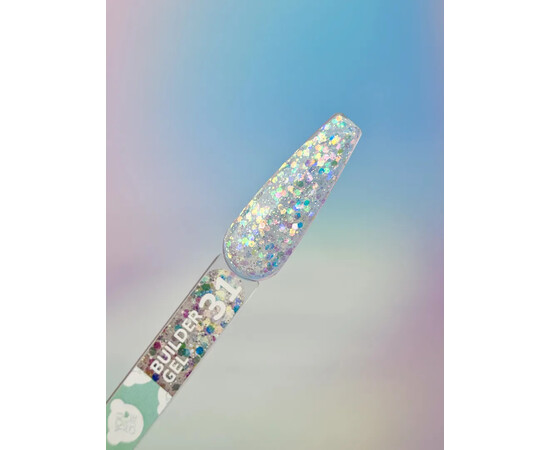 Зображення 2 Гель для нарощування You Are Cute Builder Gel Pixie Dream 31, 15 мл, Об'єм (мл, г): 15, Колір: 31