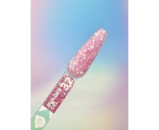 Зображення 2 Гель для нарощування You Are Cute Builder Gel Pixie Dream 32, 15 мл, Об'єм (мл, г): 15, Колір: 32