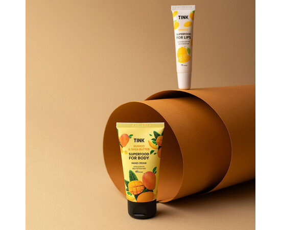 Зображення 5 Подарунковий набір Tink Mango Splash Бальзам для губ 15 мл + Крем для рук 45 мл