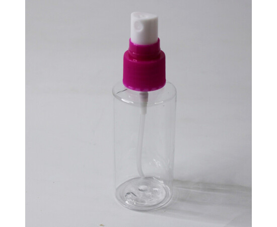 Зображення 4 Дорожній набір ємностей для косметики та парфумерії №2422, 5 предметів, маліновий