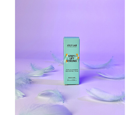 Зображення 2 Засіб для ламінування брів та вій Joly:Lab Step 1 Strong, 10 мл 