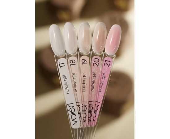 Зображення 2 Гель моделюючий Valeri Builder Gel 17, 15 мл , Об'єм (мл, г): 15, Колір: 017